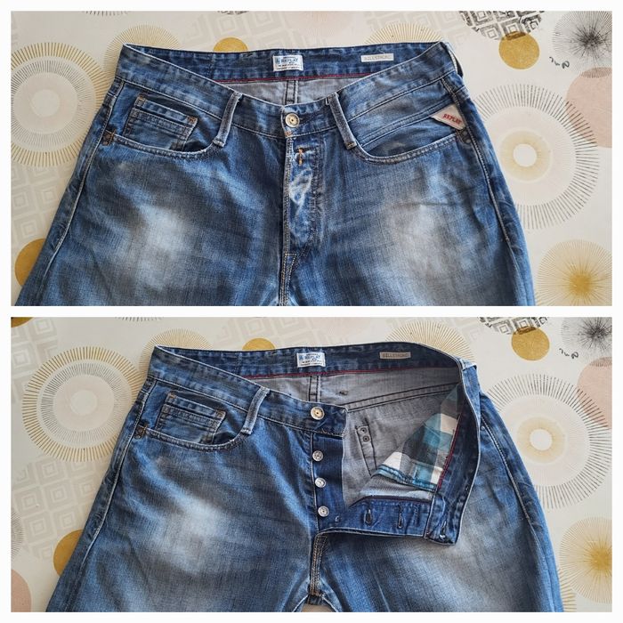 Replay Jeans Billstrong TFr44/L34 ou TUSW34/L34 -Bleu -Tall,Coupe Droite & Style de pied Semi-évasé - photo numéro 5
