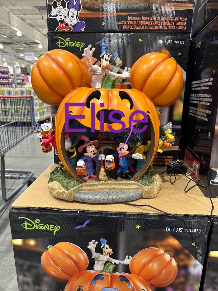 Citrouille Halloween Disney