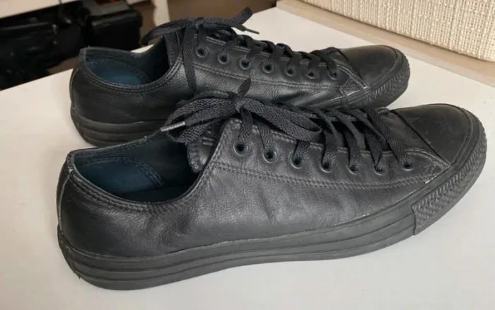 converses noires taille 45 - photo numéro 2