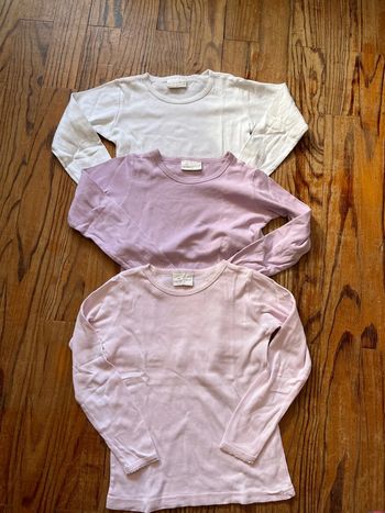 Lot 3 tee shirts manches longues 6 ans