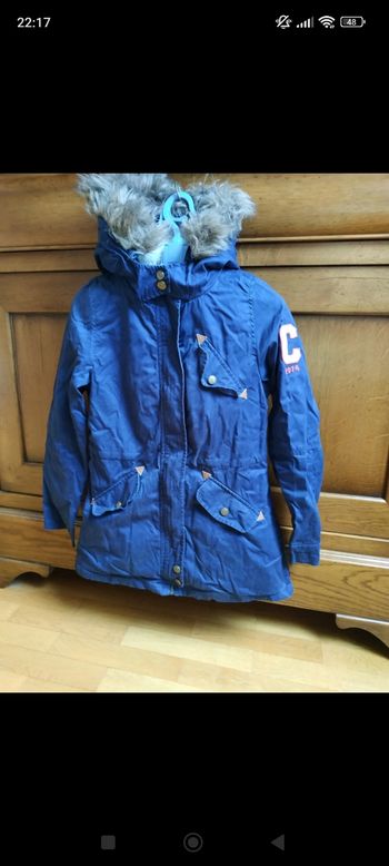 Parka chaude à capuche 
