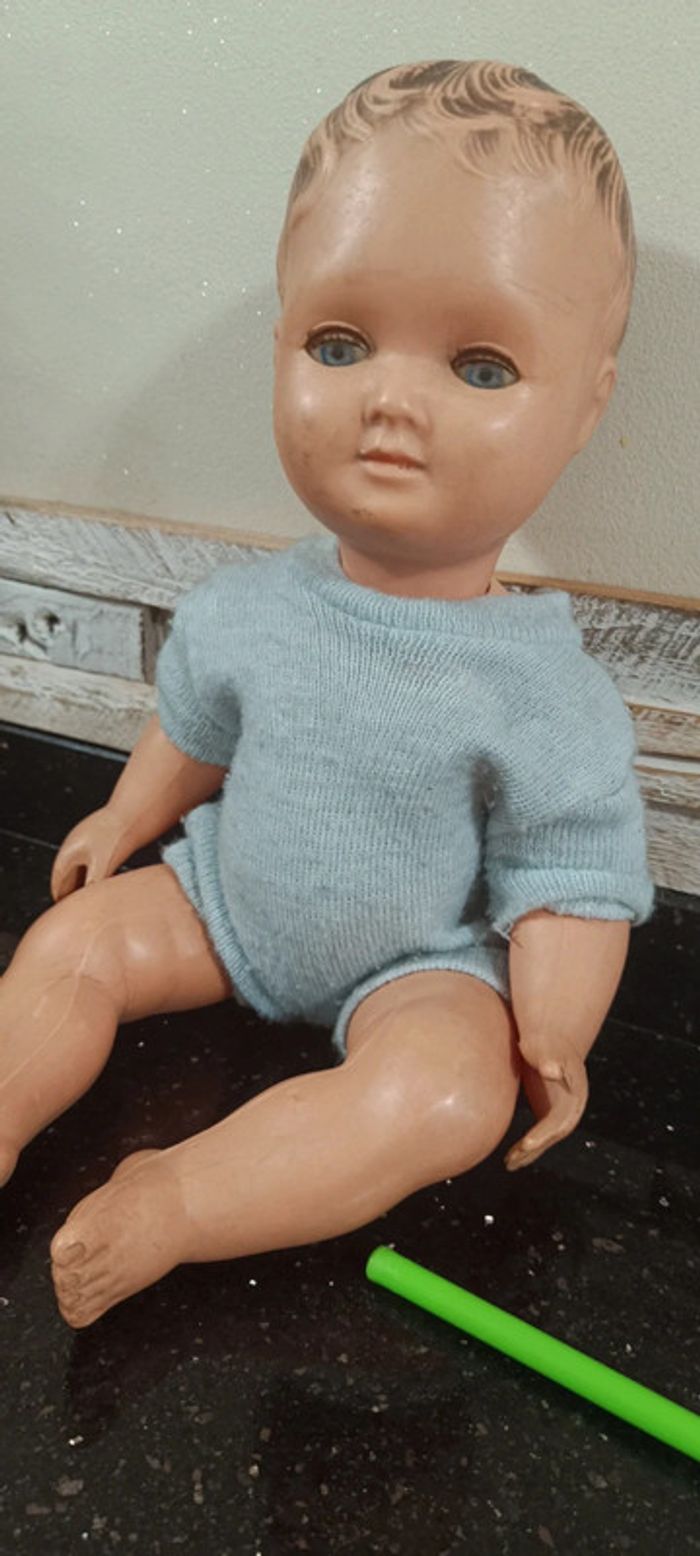 Poupée petit Collin celluloïd - photo numéro 2