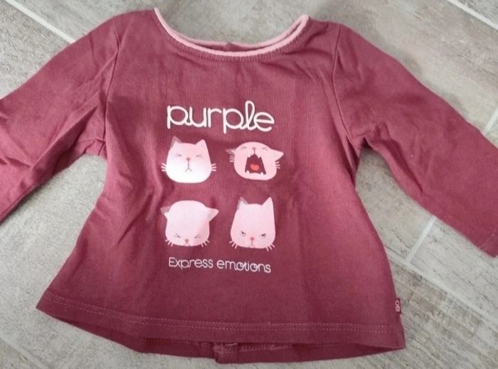 T shirt manches longues Okaïdi 3mois