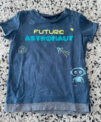 Tee shirt astronaute 3 ans