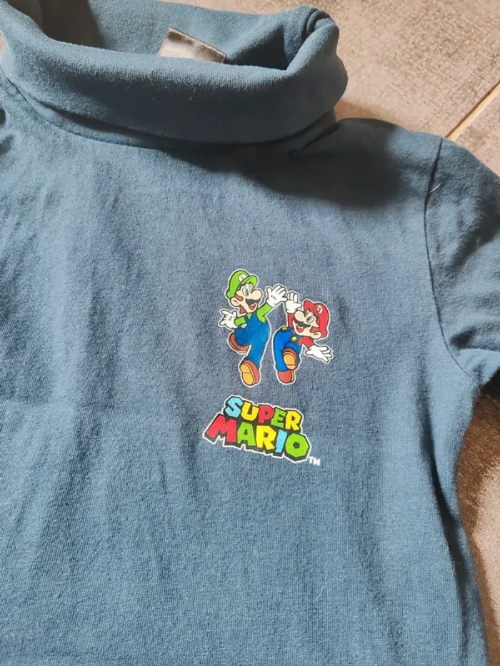 Tee shirt Mario 6 ans - photo numéro 2