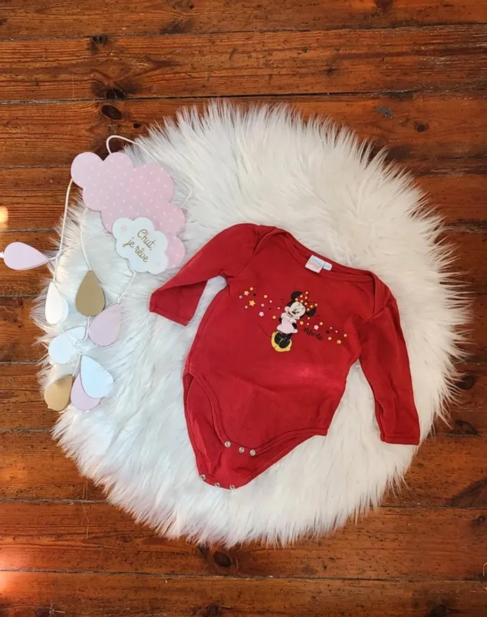 Bodie minnie 12 mois disney