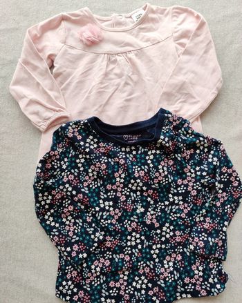 Lot de 2 top manches longues