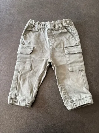 Pantalon treillis kaki