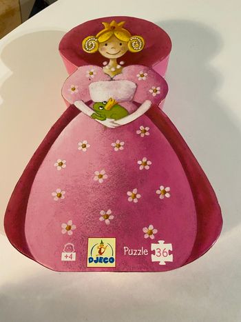 Puzzle La Princesse et la grenouille Djeco