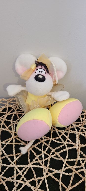 Peluches Diddlina années 2000 "petits rats de l'opéra"