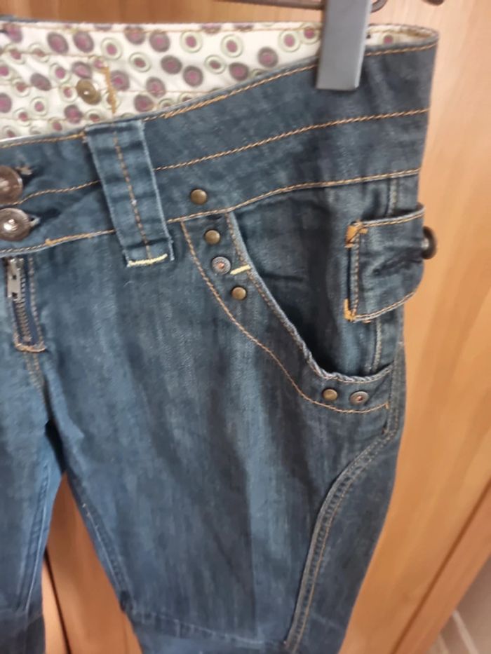 Pantacourt jeans Mango - photo numéro 2