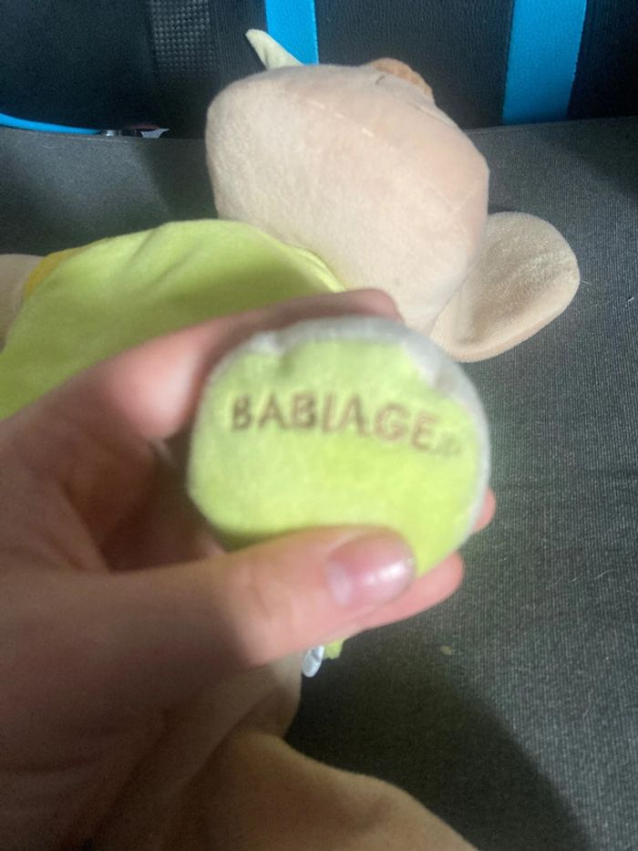 Peluche chien avec  avec vêtement - photo numéro 4