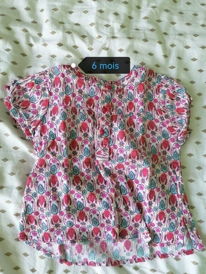 Lot 15 vêtements été fille 6 mois - photo numéro 6