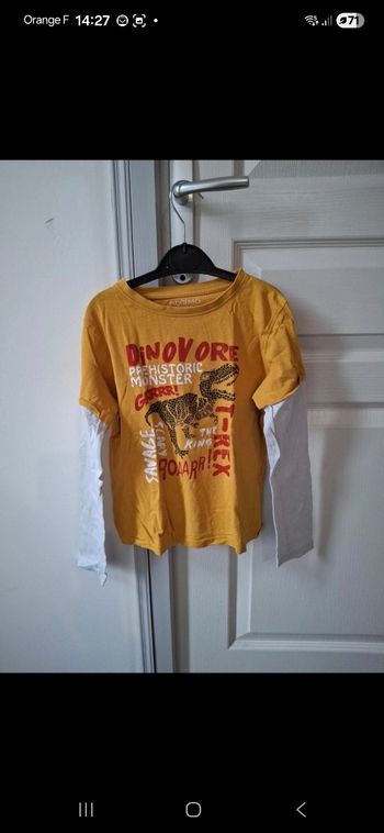 Tee-shirt manches longues 8 ans