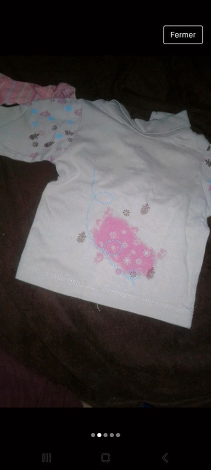 Lot 3 t-shirt manche longue - photo numéro 2