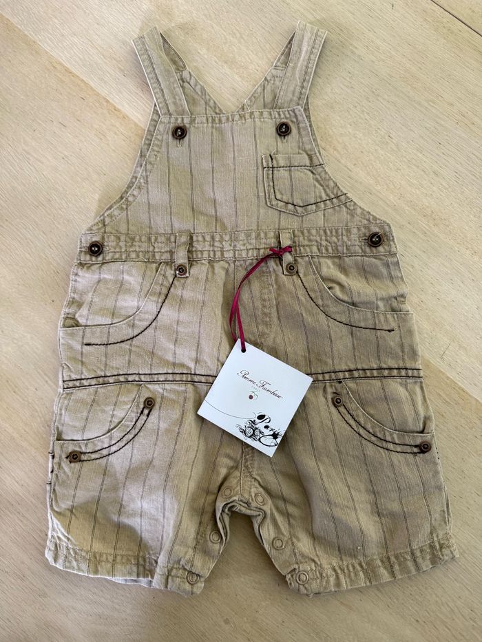 Salopette à rayures