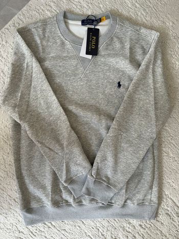 Pull Ralph Lauren gris taille L