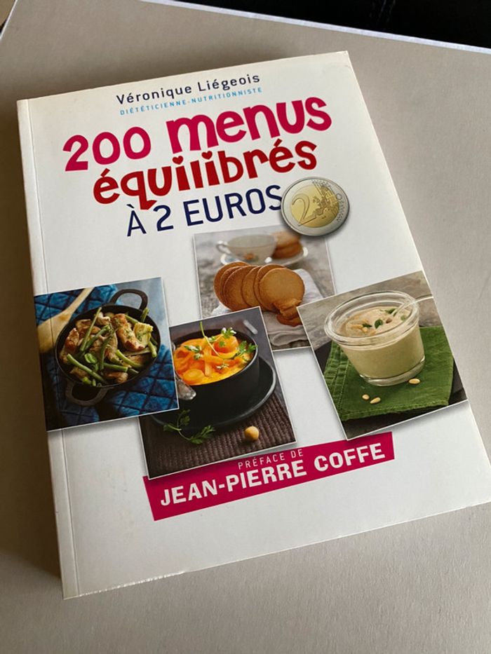 200 menus équilibrés a 2 euros