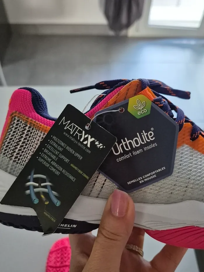 Baskets de padel Babolat 38 - Neuves - photo numéro 6
