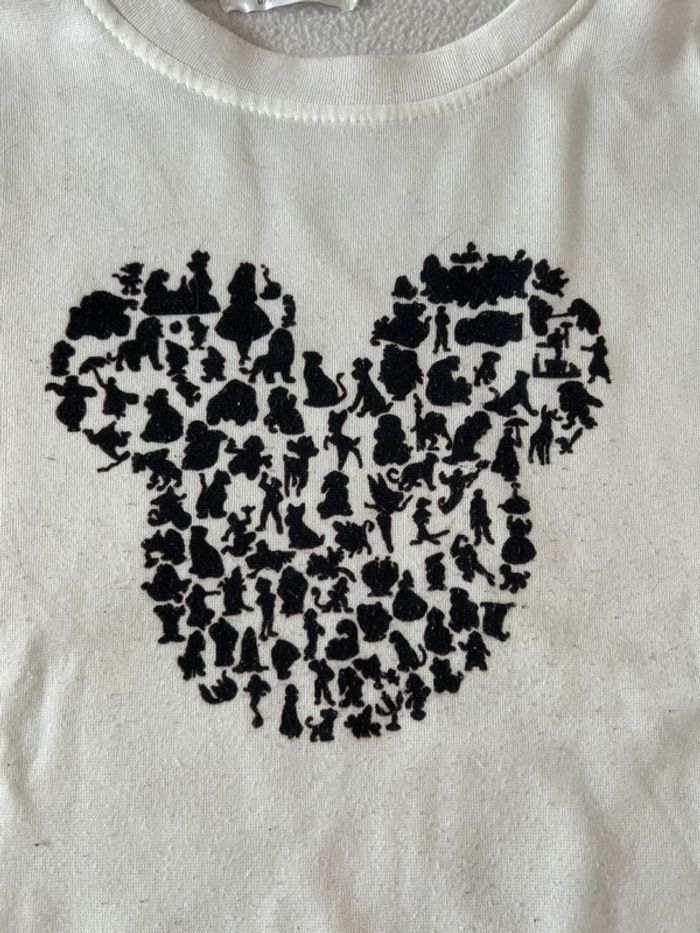 Sweat blanc logo Mickey - photo numéro 2