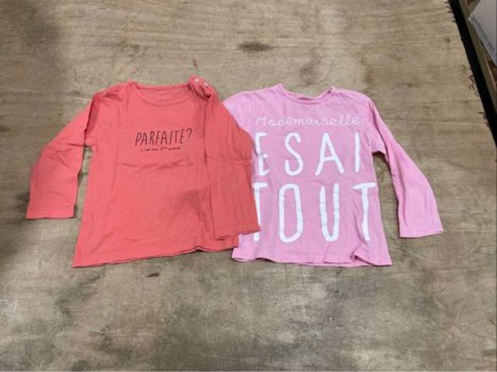 Lot de 2 tee shirts 24 mois
