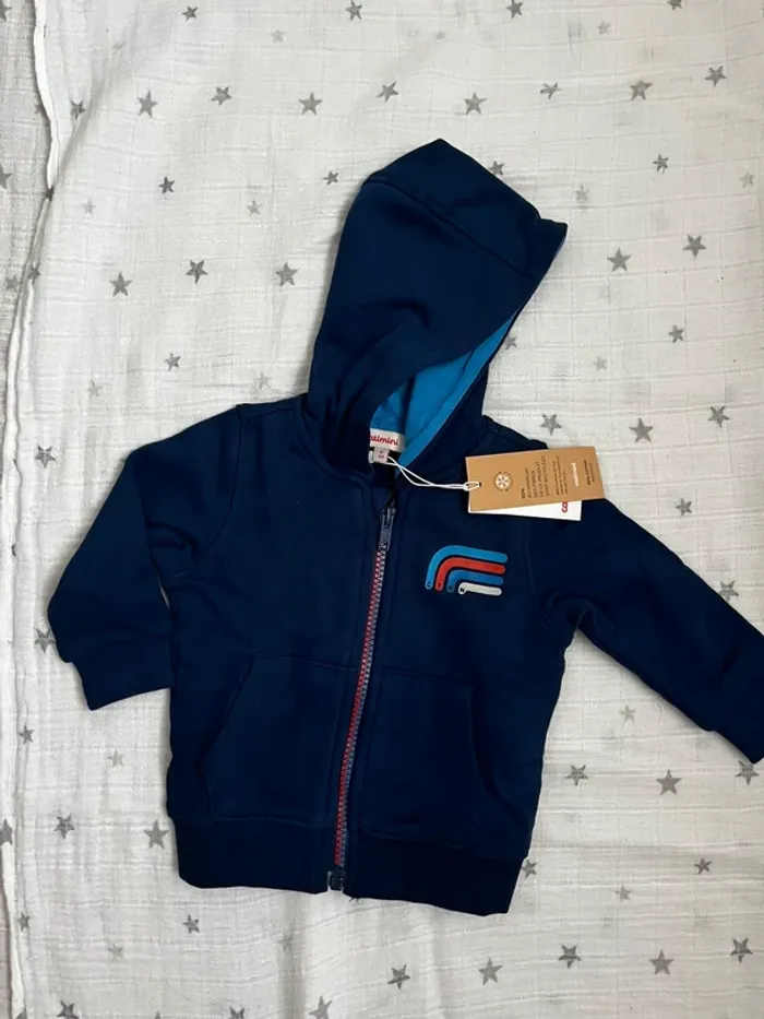 Veste molleton _ Catimini_ 6mois