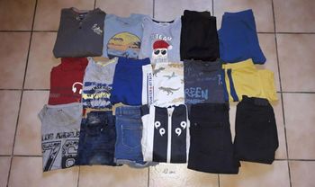 Lot de 17 vêtements 12 ans garçon