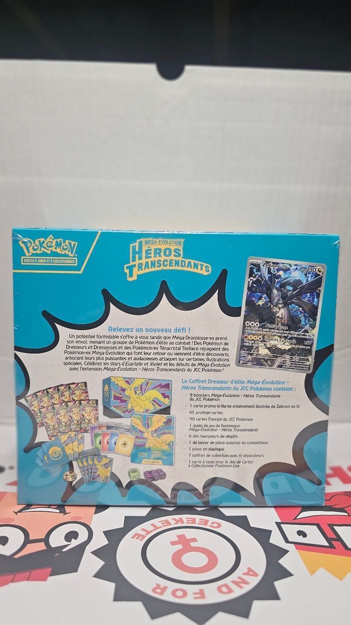 Coffret ETB Heros transcendant Pokemon me2.5 - photo numéro 2
