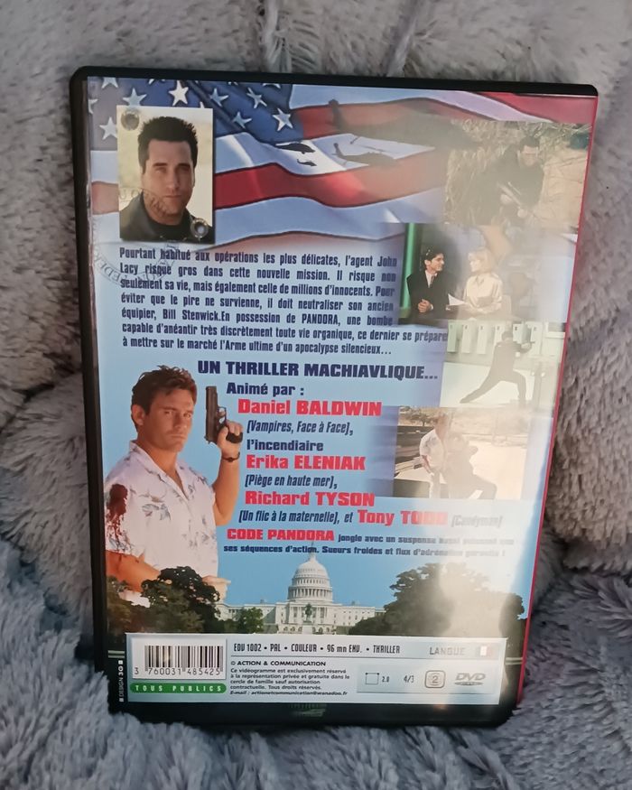 Code pandora dvd avec daniel baldwin - photo numéro 2