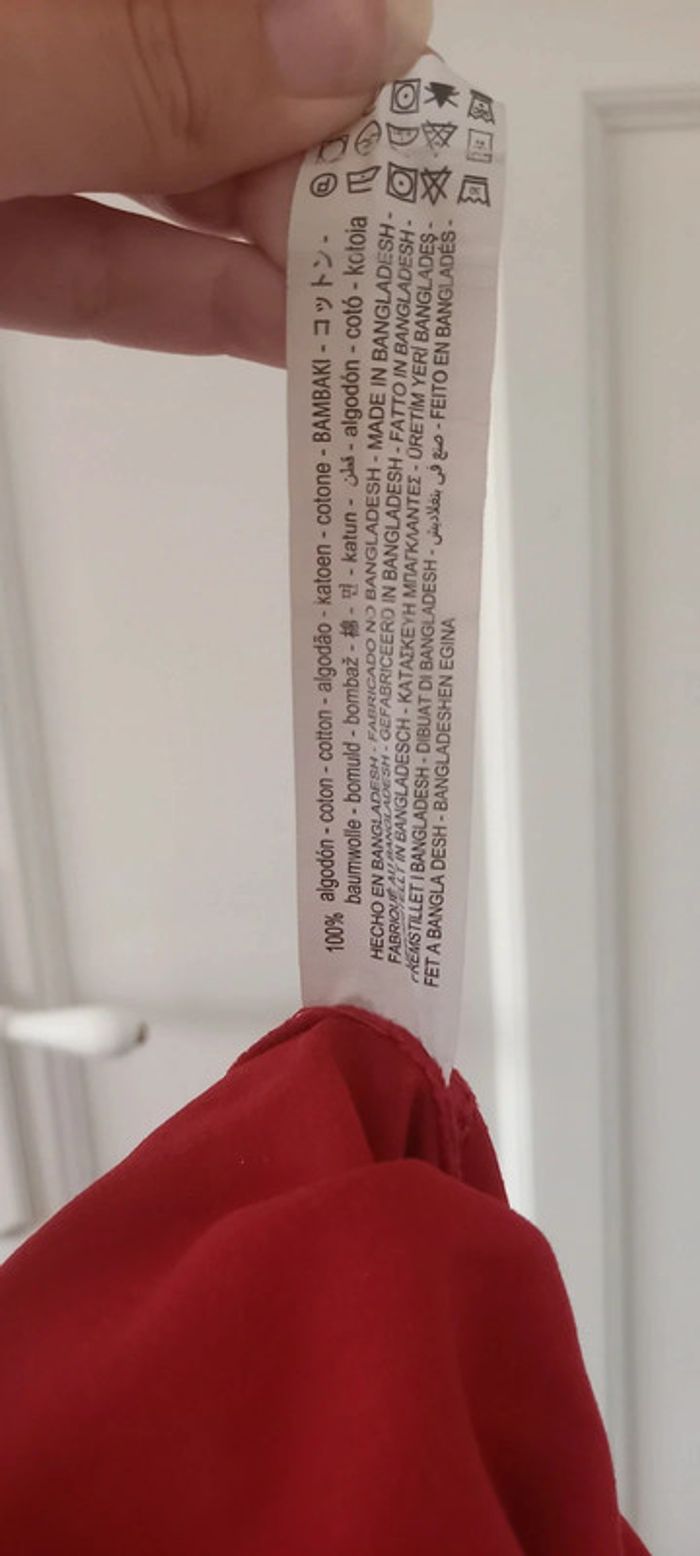 Pantalon cargo bershka rouge 40 - photo numéro 6