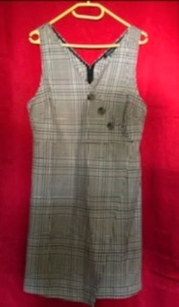 Robe à carreaux T 40