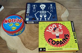 Lot 3 jeux de société