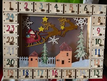 Calendrier de l’Avent à tiroir