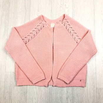 Epais Cardigan / Des petits hauts Dph / rose / Taille 2-38-M