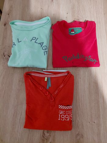 Lot de tee shirts garcon