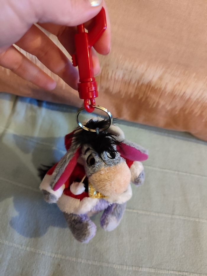 Porte clefs bourriquet noel - photo numéro 3