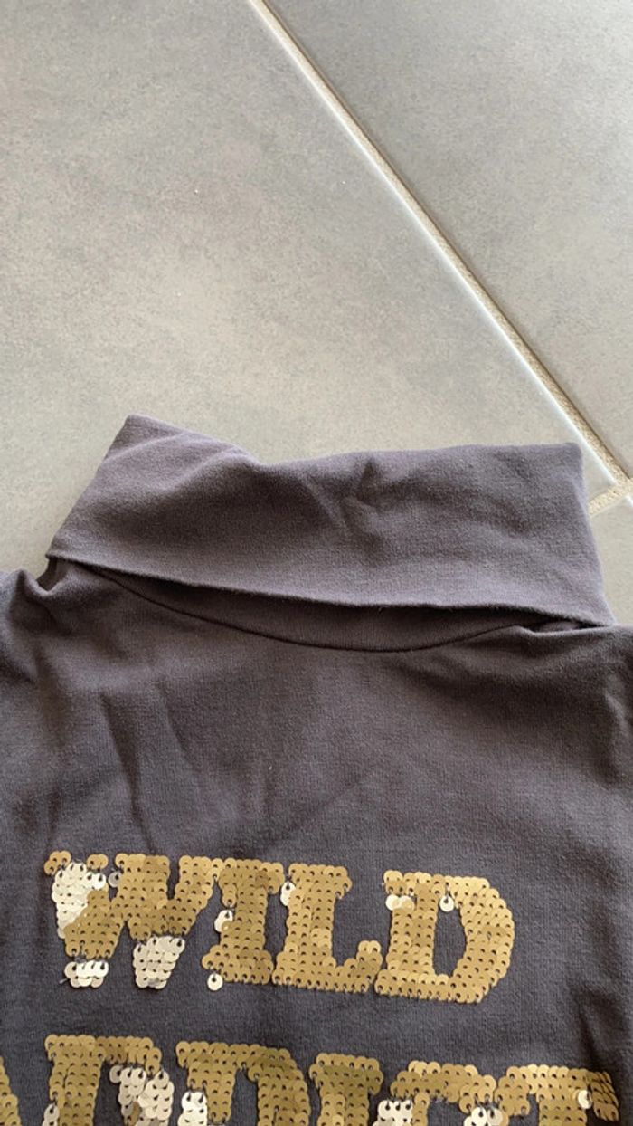 T-shirt col roulé 3 ans - photo numéro 4