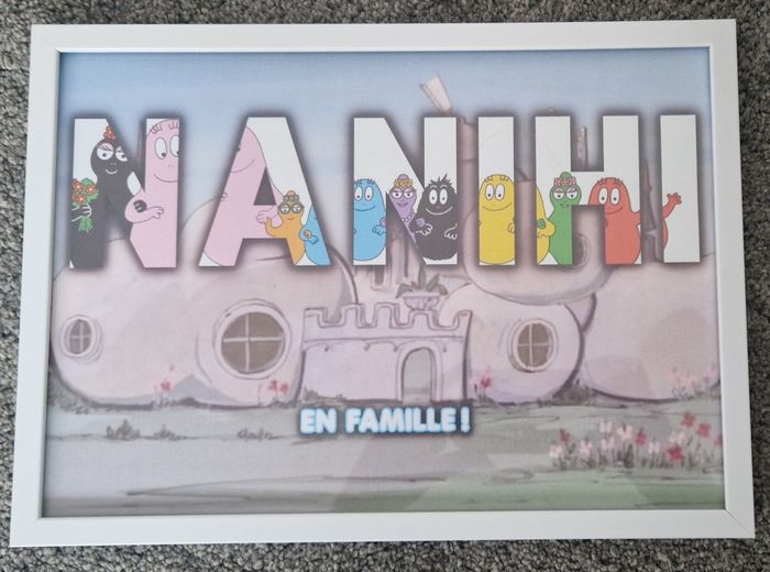 Cadre prénom personnalisé - photo numéro 7