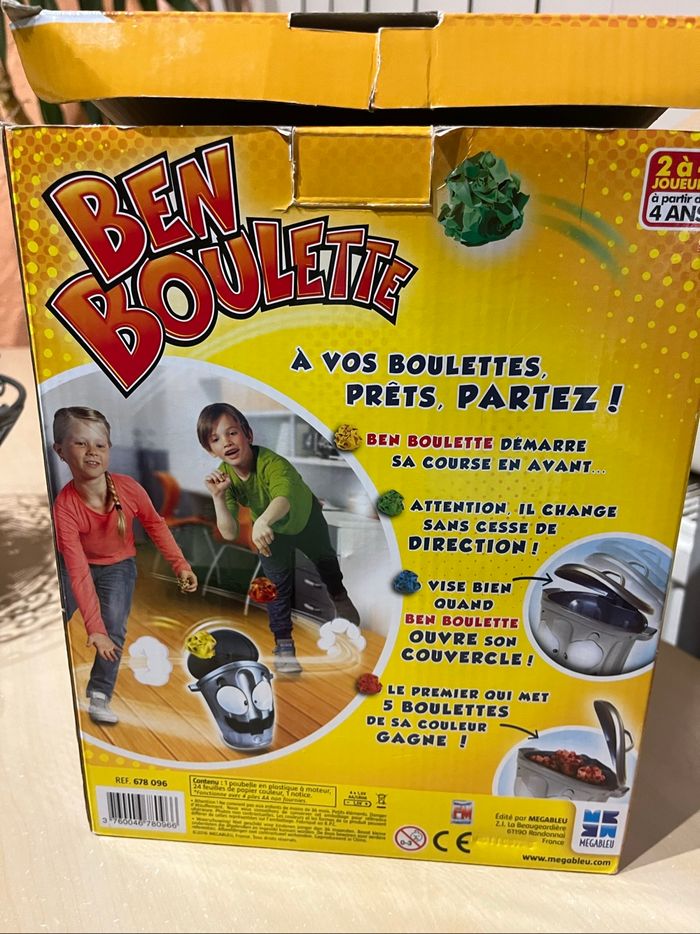 Jeu Ben boulette - photo numéro 2