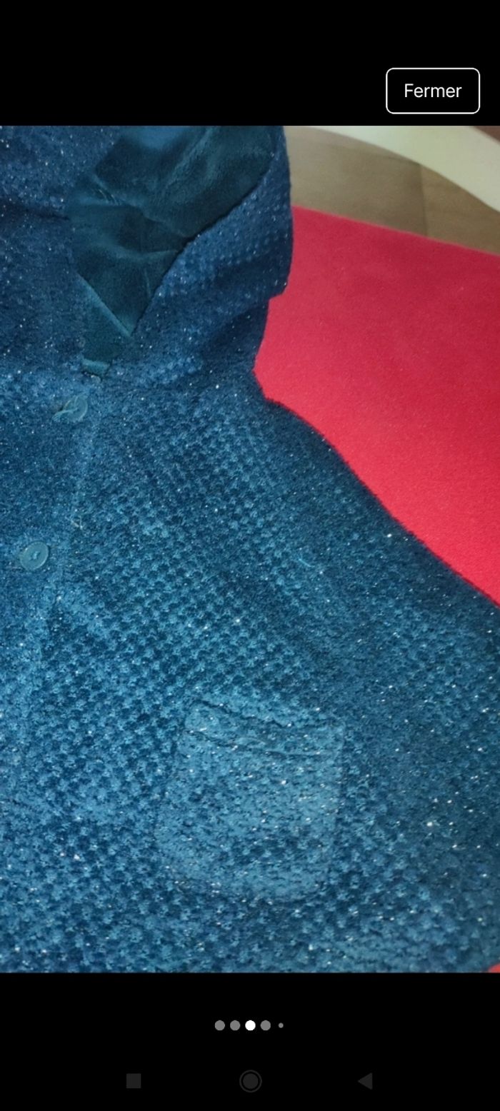 Très beau poncho fille e49 - photo numéro 4