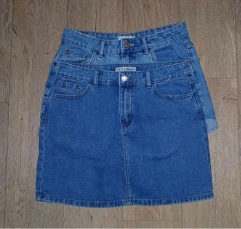 Lot short et jupe en jeans pimkie et denim &co. 38-40