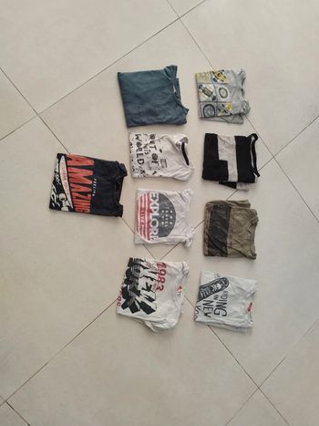 Lot t-shirts manches longues