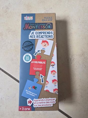 puzzle éducatif montessori