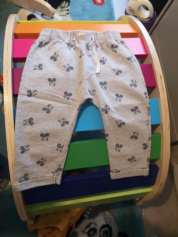 sarouel gris Mikey 18 mois