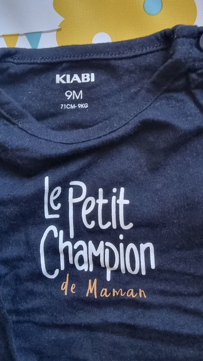 Tee shirt manche longue kiabi - photo numéro 2