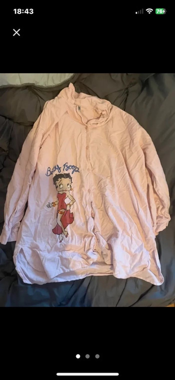 Chemise de nuit vintage Betty Boop  – Très bon état
