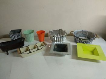 9 contenants pour déco ou fleurs