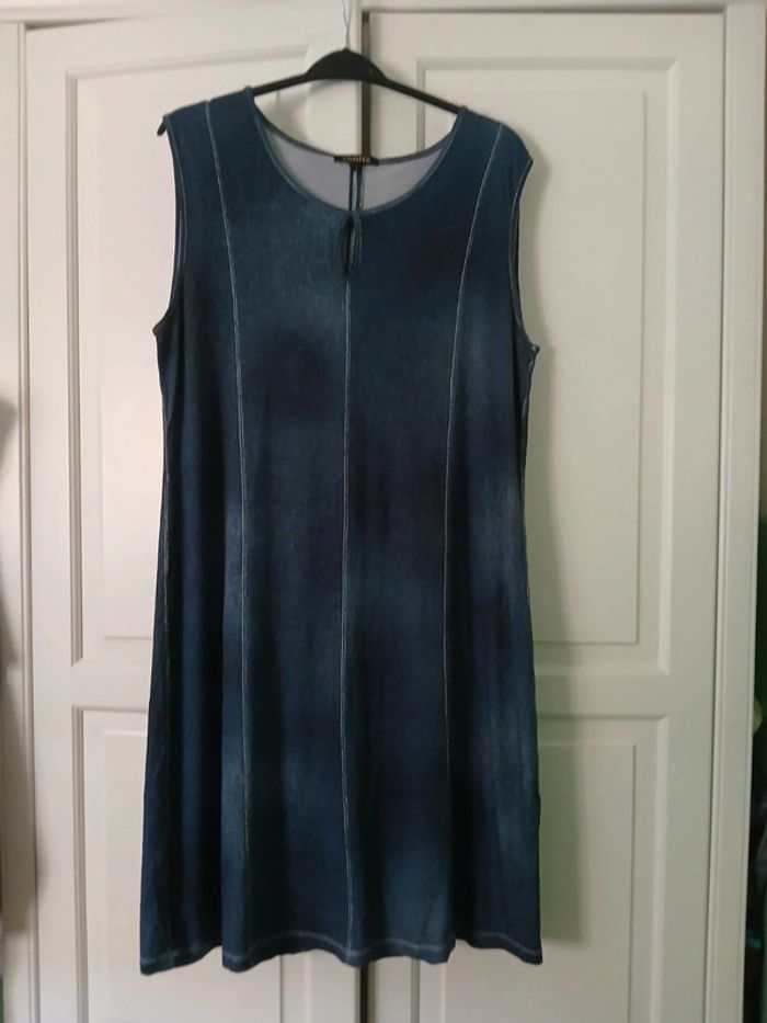 Robe long effet jean bleu foncé 42/XL - Twister