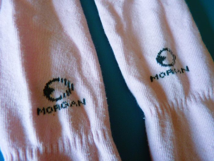chaussettes Guêtres Morgan Fille danse TU sport accessoire rose TBE - photo numéro 3