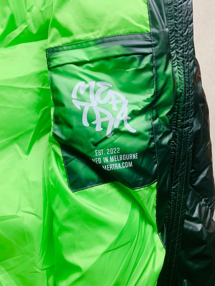 Doudoune Puffer Mertra Thermoreactive | Taille M | kaki qui devient vert | neuve | streetwear y2k - photo numéro 6